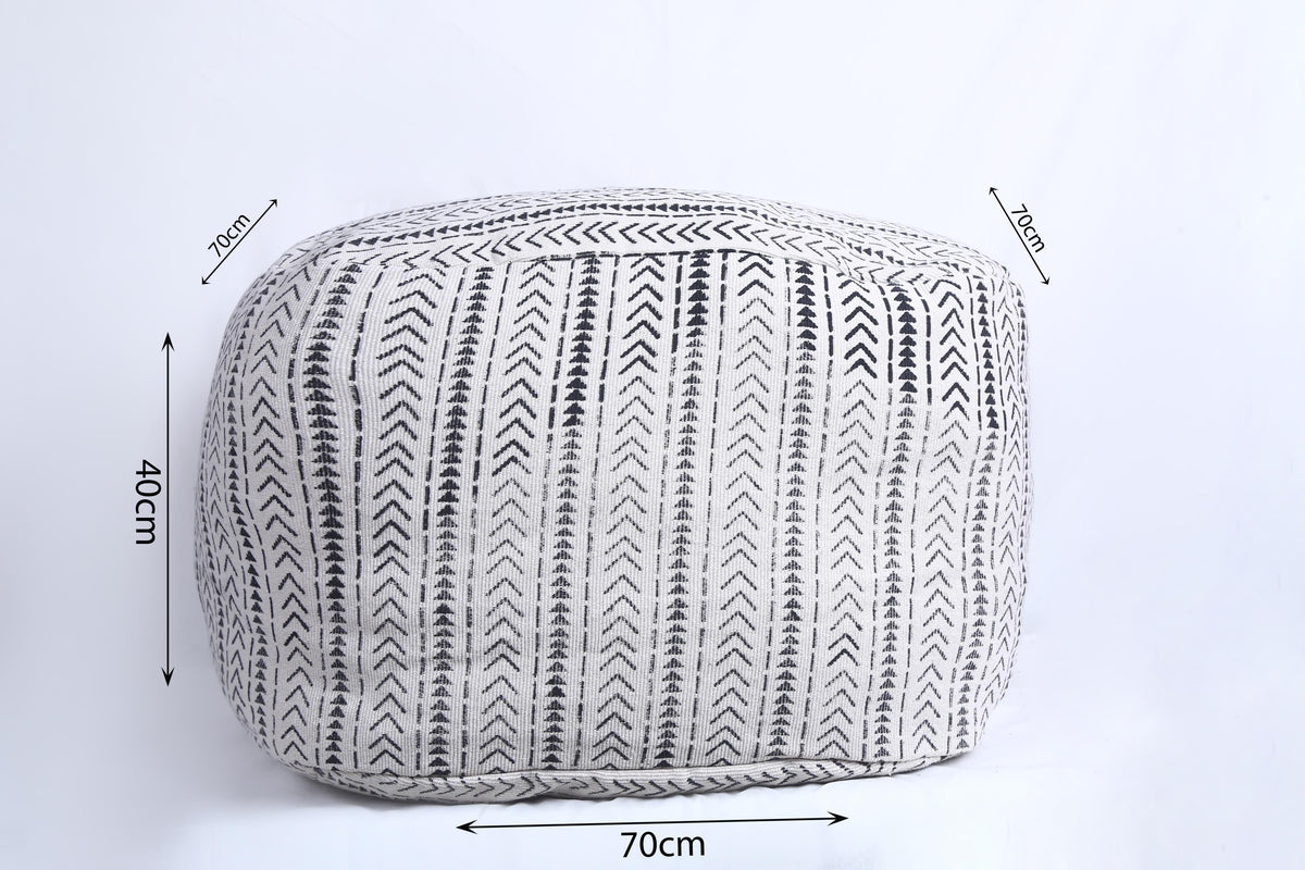 70 x 40 cm Mena Pouf